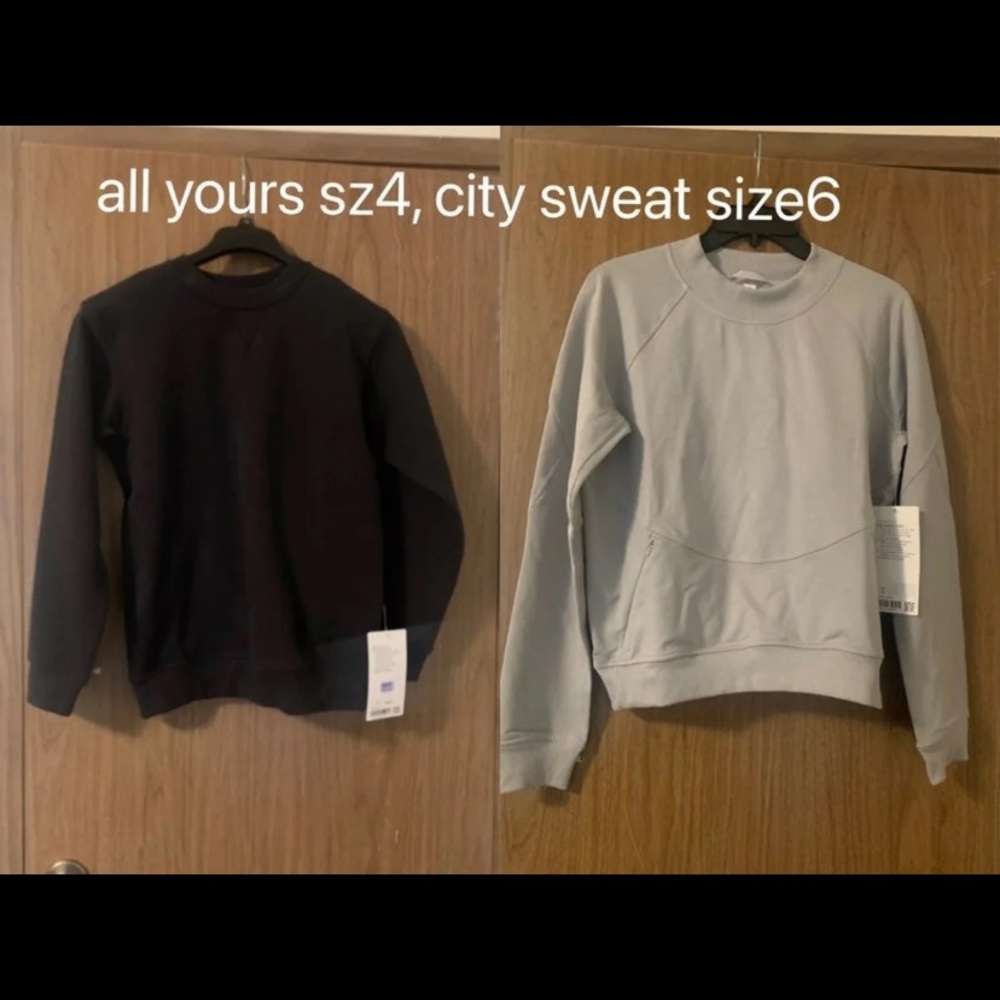 Two lululemon hoodie
